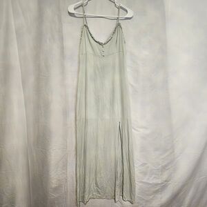 Forever 21 Soft Sage Dress Women's Medium